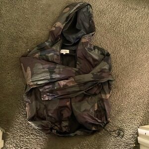 Charlotte Russe camo jacket